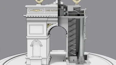 See inside Trump’s proposed 250-foot arch