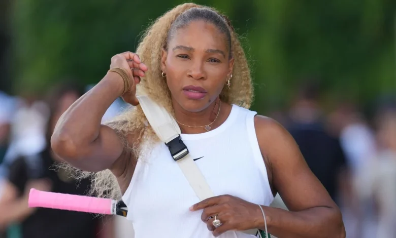 Serena Williams had to talk self into playing Wimbledon singles