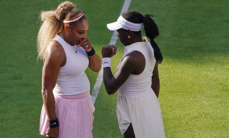 Serena Williams makes winning comeback in doubles at Queen's Club with Mboko