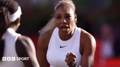 Serena Williams wins on return at Queen's after nearly four years away from tennis