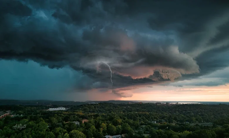 Severe thunderstorm alerts in effect for portions of CNY through Sunday evening