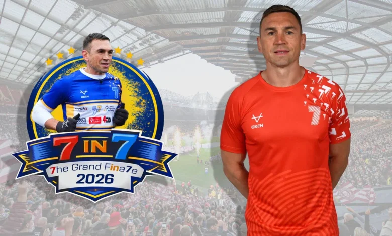 Sinfield reveals route for epic final 7 in 7 Challenge