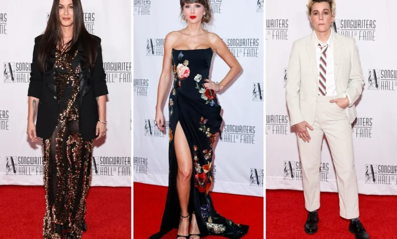 Songwriters Hall Of Fame Induction Ceremony 2026 red carpet: Taylor Swift, Alanis Morissette, Brandi Carlile, more