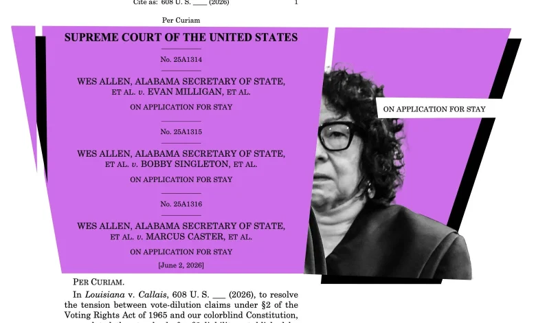 Sonia Sotomayor exposes the Supreme Court’s latest voting rights lie.