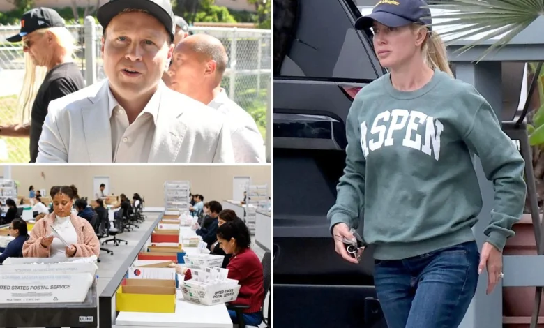 Spencer Pratt sums up LA's glacial vote count in a single image