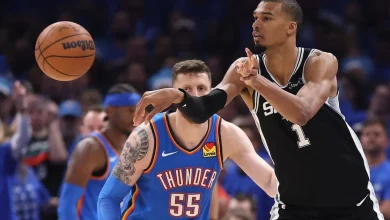 Spurs' playoff stats leaders