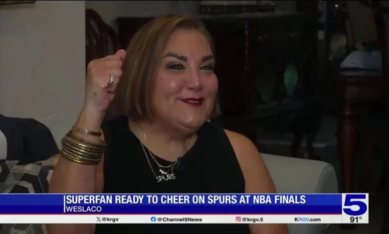 Spurs superfan from Weslaco ‘in tears’ ahead of NBA Finals