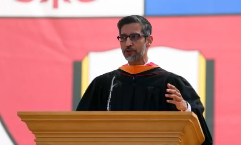 Stanford graduates walk out on Google CEO over company’s ties to Israel
