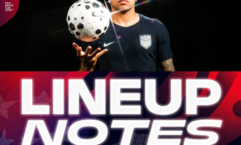 Starting XI & Lineup Notes: USMNT vs. Türkiye