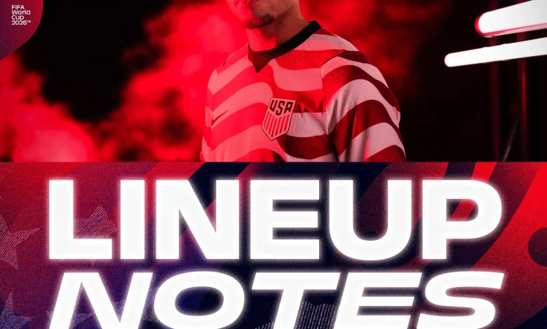 Starting XI and Lineup Notes: USMNT vs. Australia