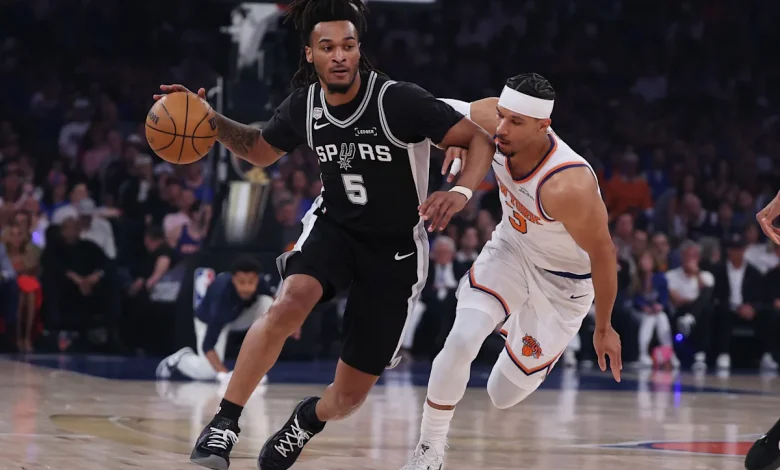 Stephon Castle remains confident for Spurs' must-win NBA Finals Game 5