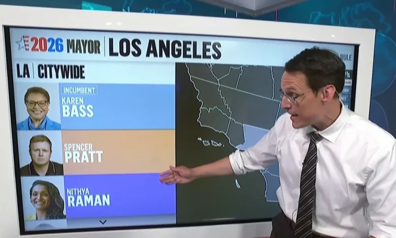 Steve Kornacki tracks the race for Los Angeles mayor