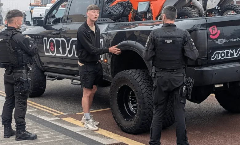 Storm Stacey has pickup truck seized at Isle of Man TT