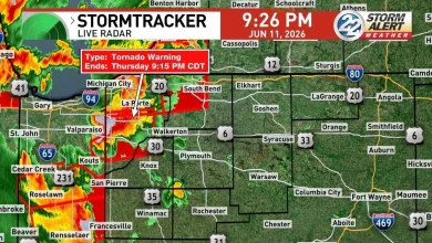 Strong to severe storms expected with damaging winds making appearance in area