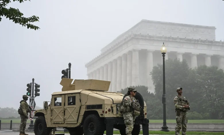 Study says Guard has done little to reduce violent crime in D.C. : NPR