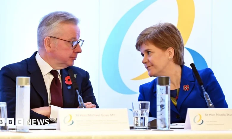 Sturgeon and Gove to team up for reality TV 'wargame'