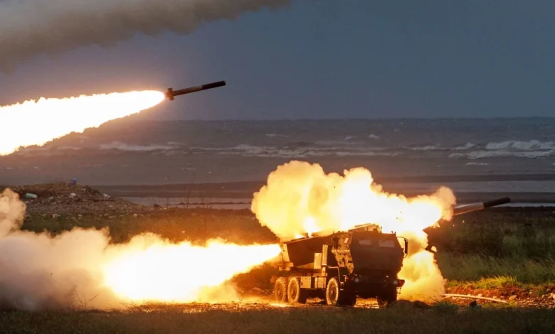Taiwan test-fires U.S. rocket system toward Chinese mainland for the first time