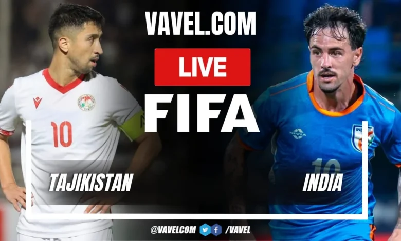Tajikistan vs India LIVE Score Updates: The visit takes advantage (0-1)