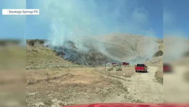 Target shooting causes fire in Saratoga Springs