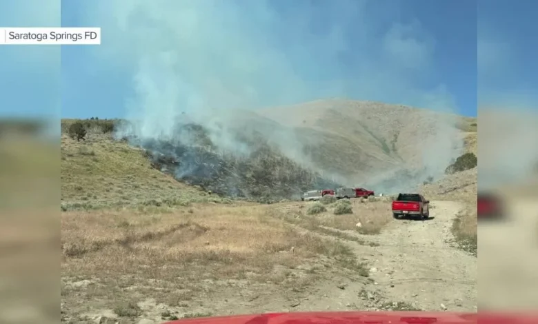 Target shooting causes fire in Saratoga Springs