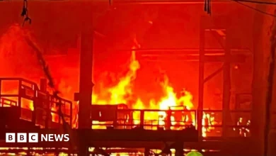 Tata Steel fire: Port Talbot residents asked to stay inside after 'apocalyptic' fire at Tata Steel plant