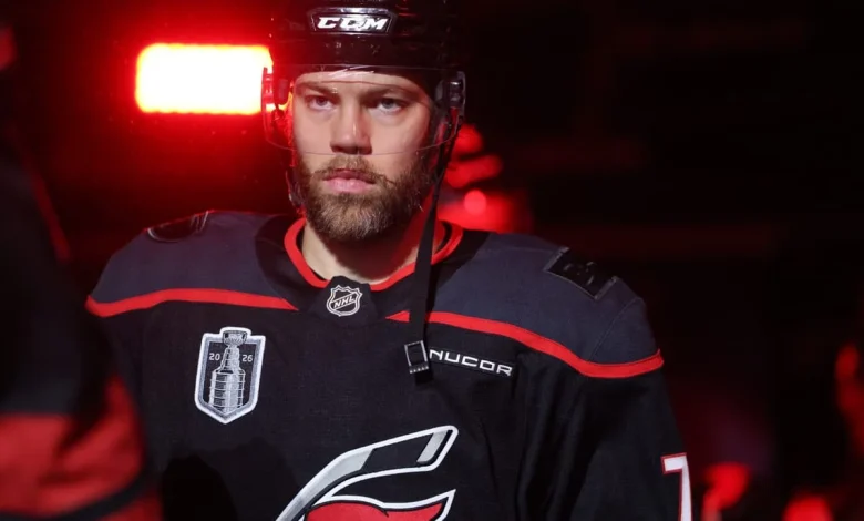 Taylor Hall is rewriting his own career narrative with the Hurricanes in the playoffs