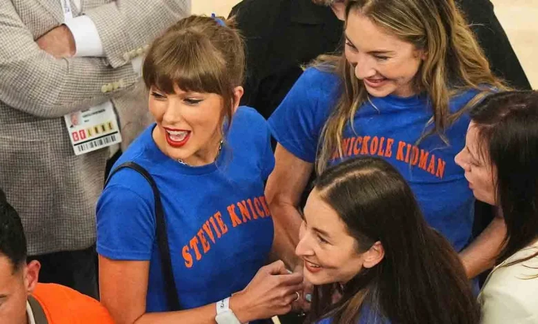 Taylor Swift attends Game 4 of NBA Finals at Madison Square Garden