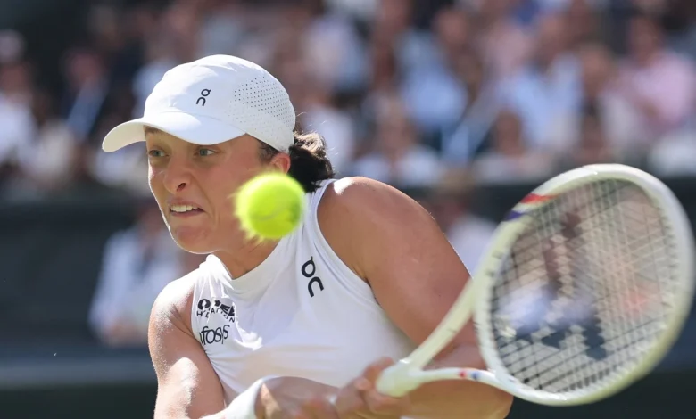 Taylor Townsend - Iga Świątek w 1. rundzie Wimbledonu 2026. Relacja na żywo
