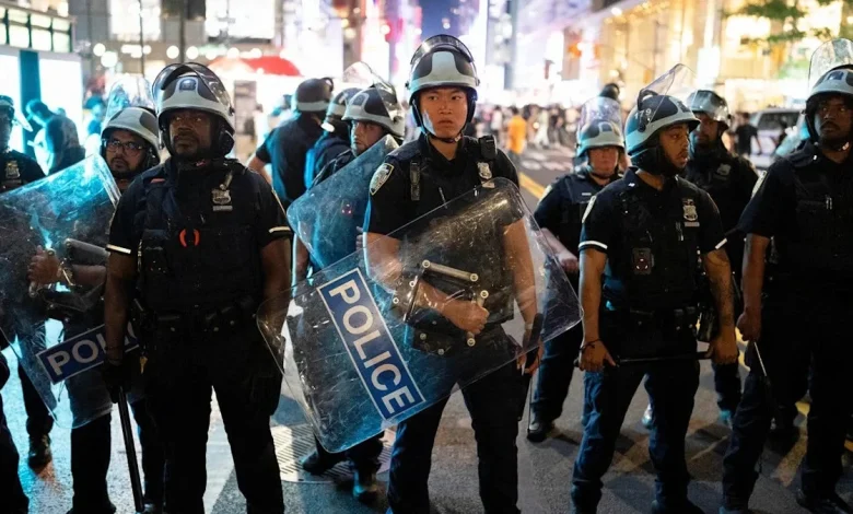 Teen shot in Times Square as Knicks championship celebrations turn chaotic