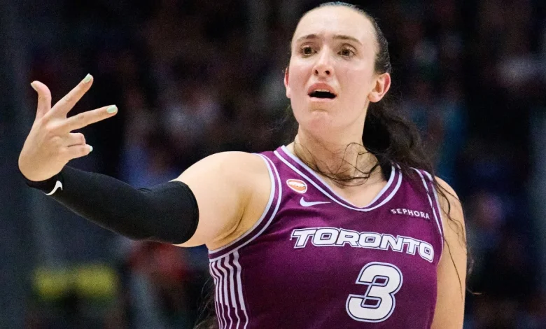 Tempo's Marina Mabrey ties WNBA points record with 53 in win over Sparks