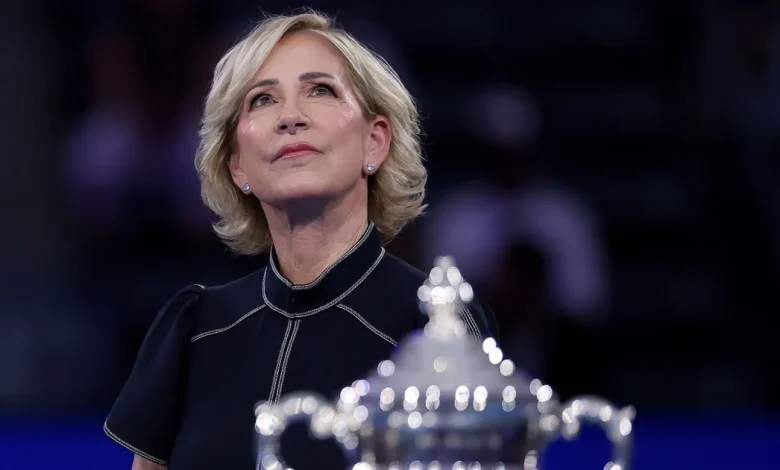 Tennis legend Chris Evert reveals ovarian cancer has returned for the third time