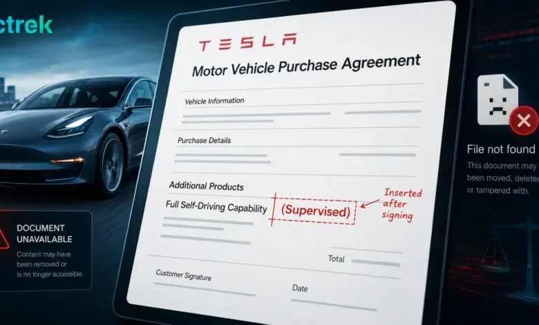 Tesla retroactively added ‘supervised’ to FSD contracts owners signed years ago