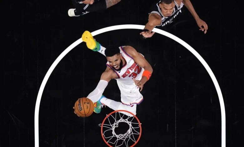 The Knicks couldn’t score over Victor Wembanyama. That helped them win Game 1
