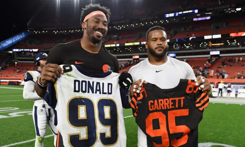 The Myles Garrett trade has caused Aaron Donald to consider a comeback