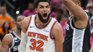 The New York Knicks steal Game 1 from the San Antonio Spurs
