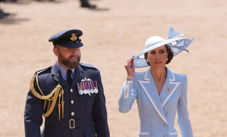 The Princess of Wales channels Princess Diana in Catherine Walker at Trooping the Colour 2026