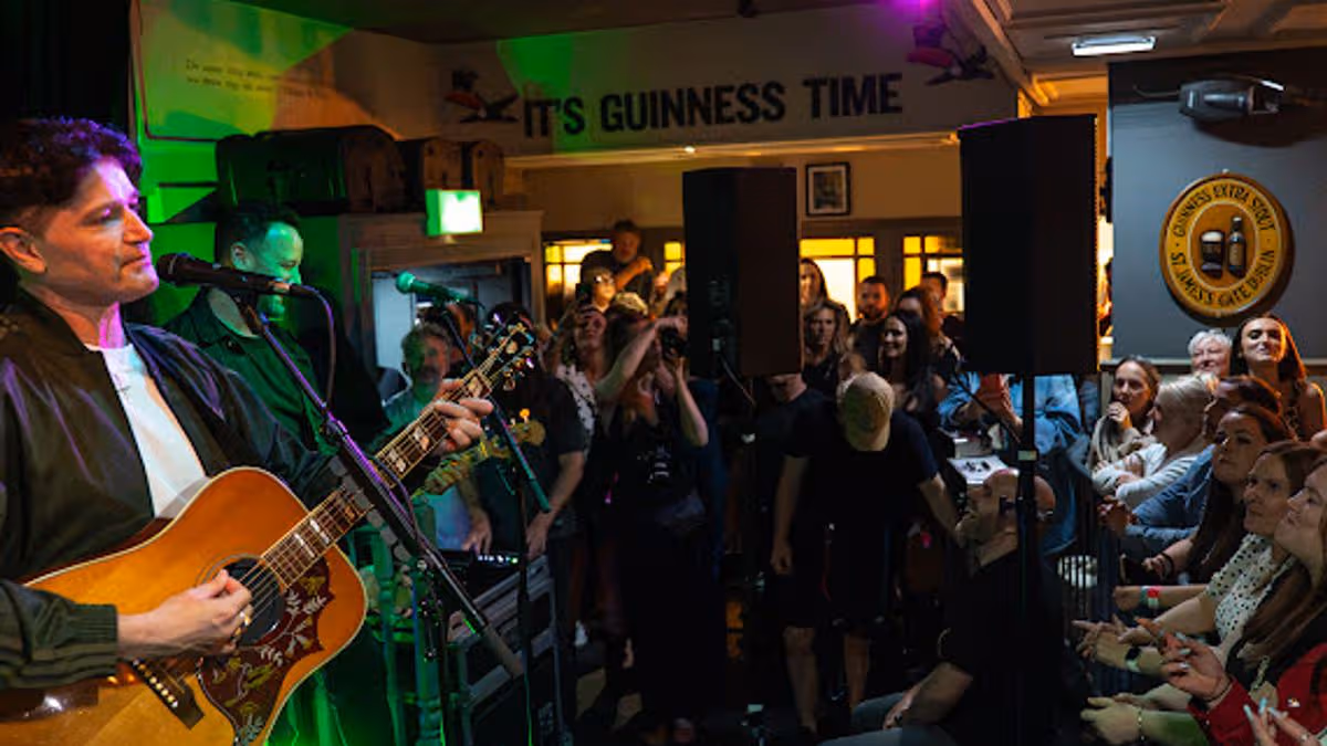 The Script play surprise Manchester pub gig after Take That Netflix slip up