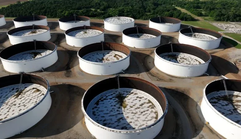 The tanks in Cushing, Oklahoma, are hitting bottom. The oil market is about to hit a tipping point