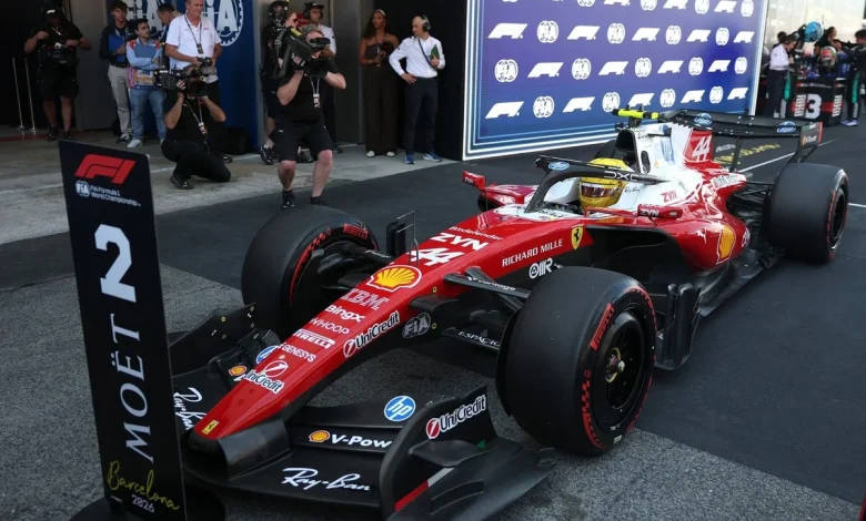 The trick behind Lewis Hamilton's best qualifying result for Ferrari