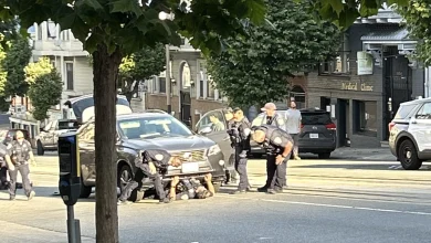 Theft suspect killed by car, 2 SFPD officers injured in police chase