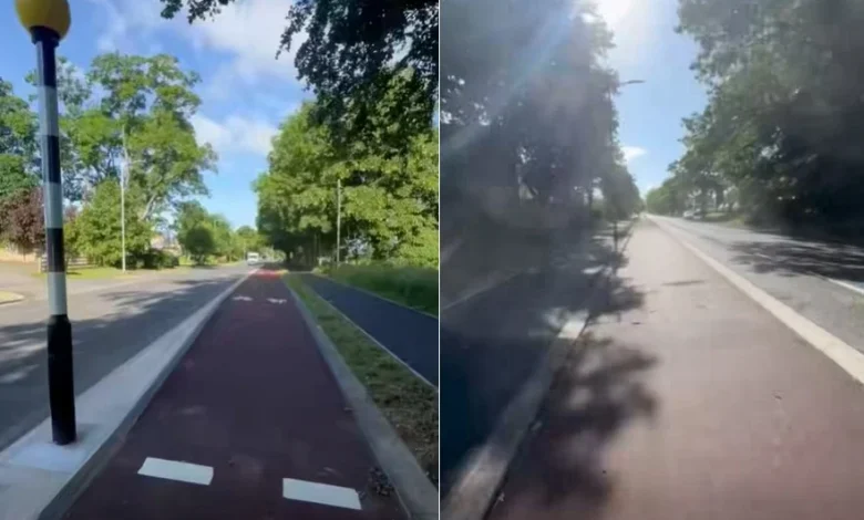 “There wasn’t a real danger to cyclists”: New cycle lane making road riskier than ever, locals say amid claims money could have been spent on “something more important”
