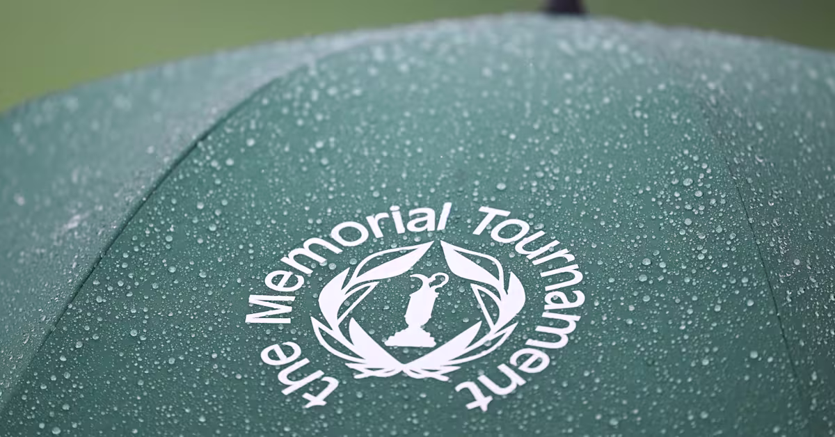 Third round of the Memorial Tournament presented by Workday resumes after weather delay