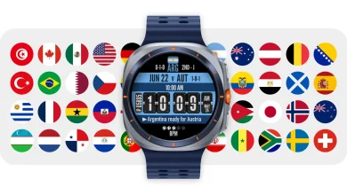 This free Wear OS watch face is a must-have for World Cup fans