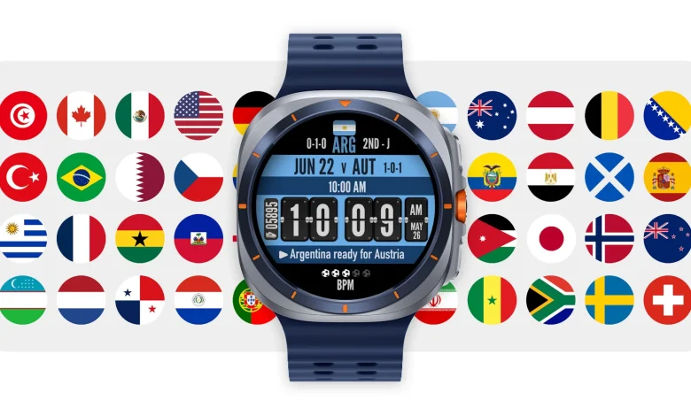 This free Wear OS watch face is a must-have for World Cup fans