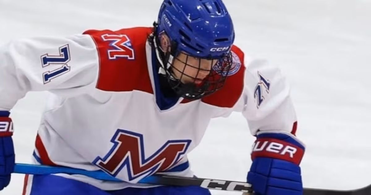 Thomas Boisvert, premier élu au repêchage de la LHJMQ