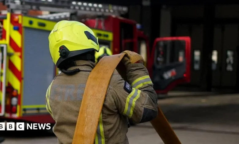 Three men killed following fire in west London