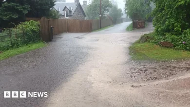 Thunderstorms warning for north-east Scotland