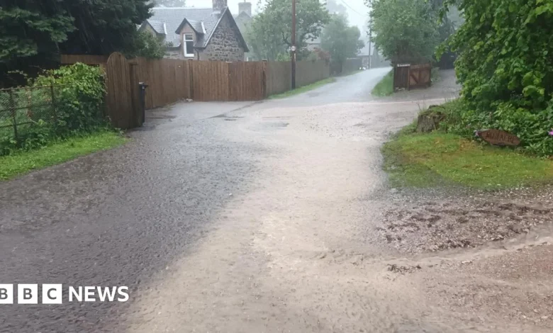Thunderstorms warning for north-east Scotland