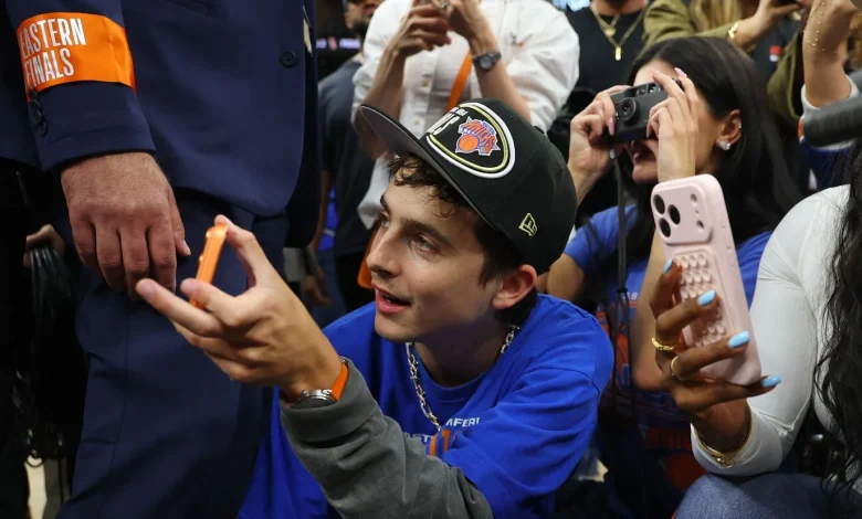Timothée Chalamet has always been a Knicks diehard: This contest he won at 14 is the proof