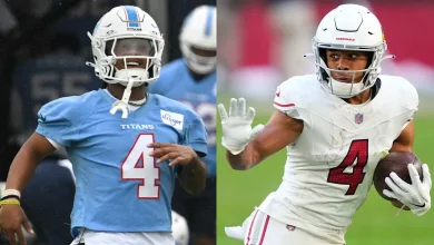 Titans WR Wan'Dale Robinson wearing No. 4 to honor late friend Rondale Moore